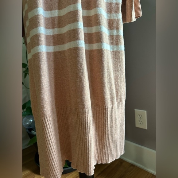 Striped Open-Front Cardigan Sweater - Picture 8 of 8